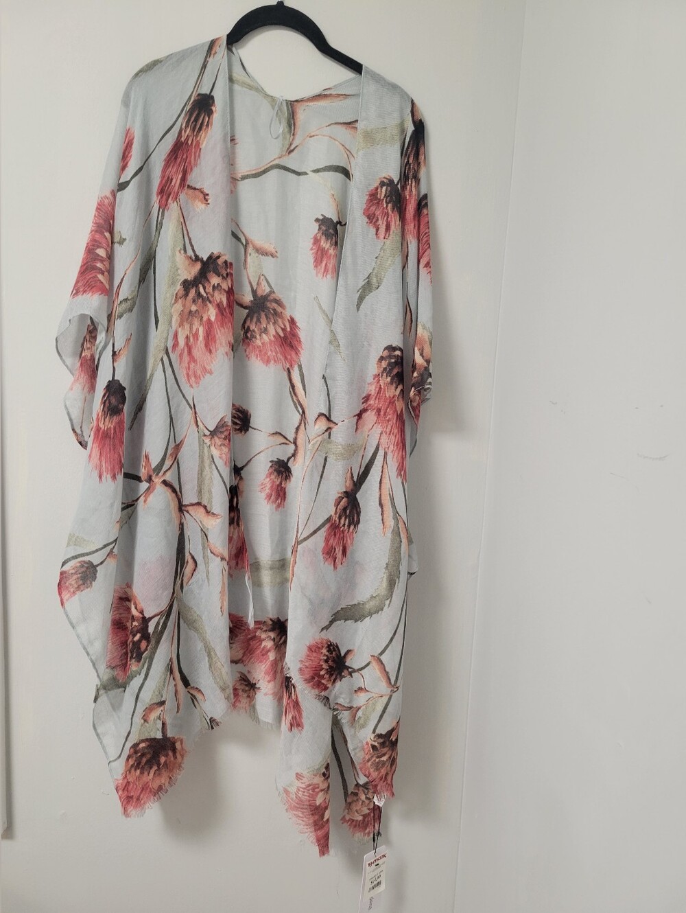 TJ Maxx "Modena" Floral Kimono Duster One Size NWT